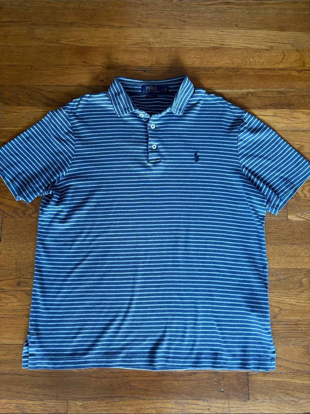Polo by Ralph Lauren Blue Striped Polo